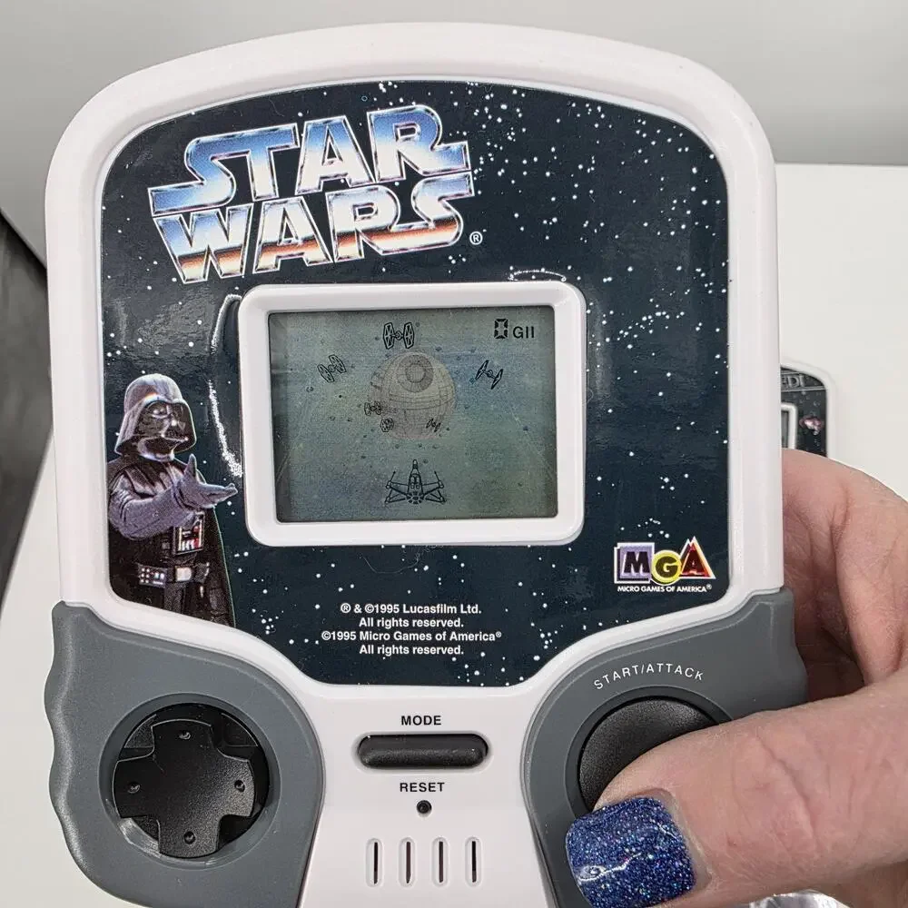 Star Wars LCD Handheld Electronic Game MGA Lot 3 ESB Return of the Jedi Tested